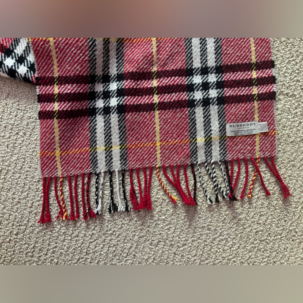Burberry Cashmere and Wool Scarf - Picture 2 of 4